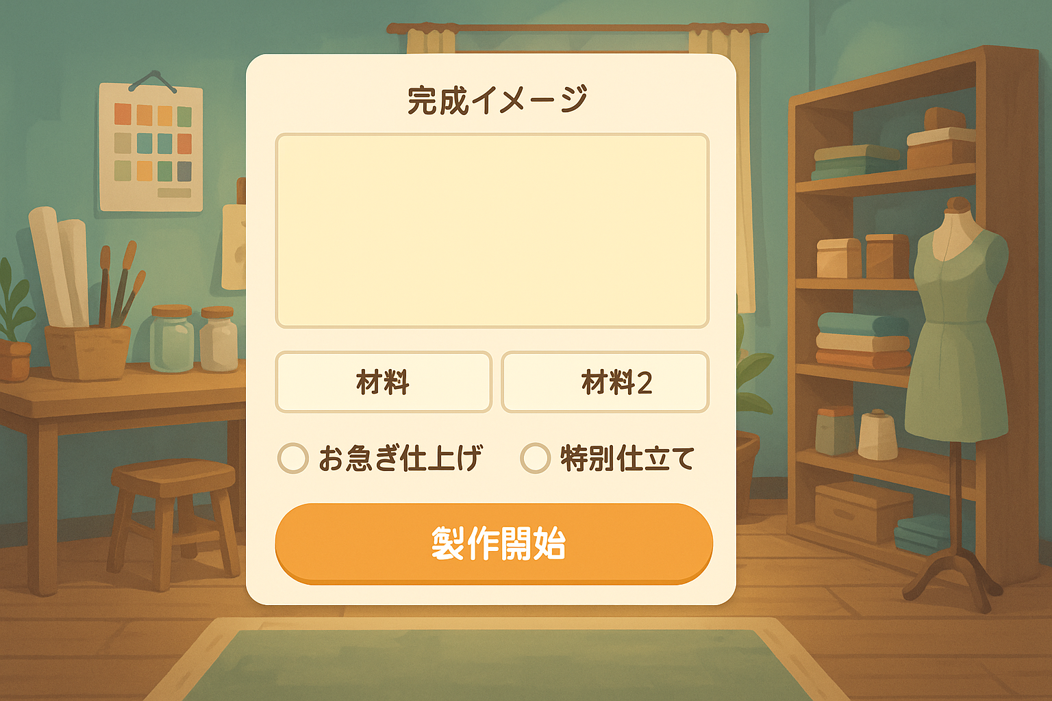 製作工房画面例